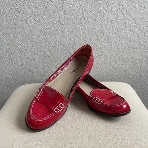 Shiny Red Loafers